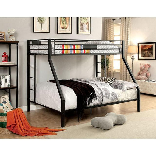 CLAREN Black Twin/Queen Bunk Bed - Furniture Stars (Chicago, IL)