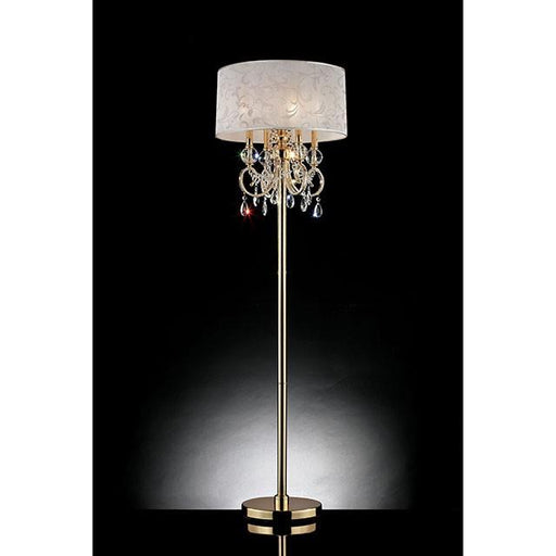 Deborah Gold 63"H Gold Floor Lamp - Furniture Stars (Chicago, IL)