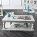 Arlington Antique White Coffee Table - Furniture Stars (Chicago, IL)