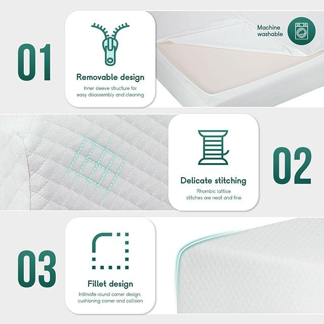 Artemisia 6" Full Memory Foam Mattress - Furniture Stars (Chicago, IL)