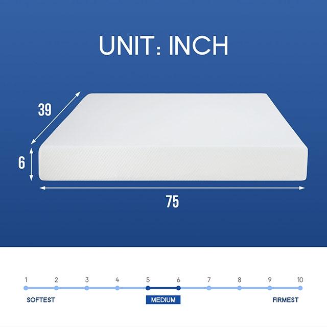 Artemisia 6" Full Memory Foam Mattress - Furniture Stars (Chicago, IL)