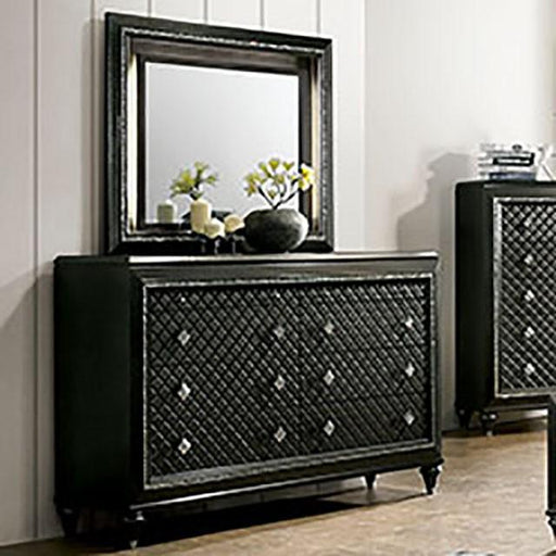 Demetria Metallic Gray Dresser - Furniture Stars (Chicago, IL)