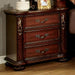 ARTHUR Brown Cherry Night Stand - Furniture Stars (Chicago, IL)