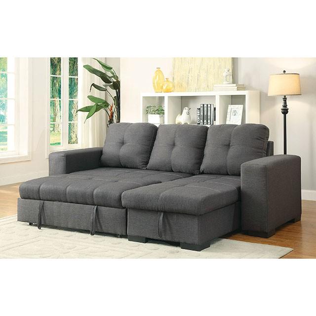 DENTON Sectional, Gray - Furniture Stars (Chicago, IL)