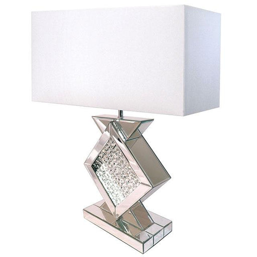 DESMA Table Lamp, Champagne/White - Furniture Stars (Chicago, IL)