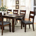 DICKINSON I Dark Cherry Dining Table w/ 18" Leaf - Furniture Stars (Chicago, IL)