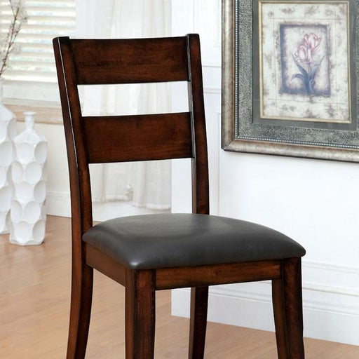 DICKINSON I Dark Cherry Side Chair (2/CTN) - Furniture Stars (Chicago, IL)