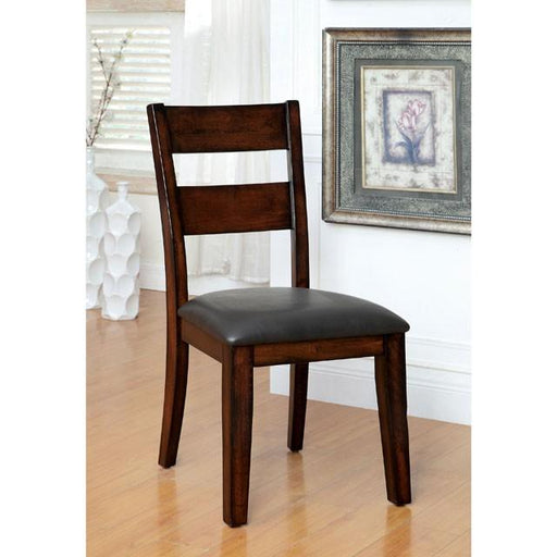 DICKINSON I Dark Cherry Side Chair (2/CTN) - Furniture Stars (Chicago, IL)