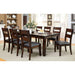 DICKINSON I Dark Cherry Dining Table w/ 18" Leaf - Furniture Stars (Chicago, IL)