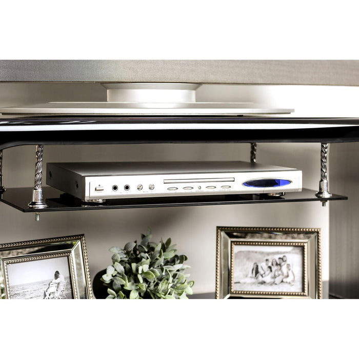 Dietrich Black 60" TV Console - Furniture Stars (Chicago, IL)