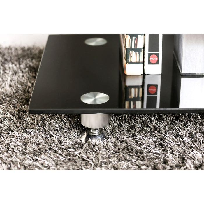 Dietrich Black 60" TV Console - Furniture Stars (Chicago, IL)