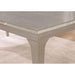 DIOCLES Silver/Gray Dining Table - Furniture Stars (Chicago, IL)