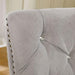 DIOCLES Silver/Light Gray Side Chair (2/CTN) - Furniture Stars (Chicago, IL)