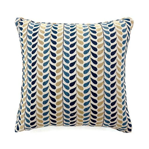 DROPP 18" X 18" Pillow, Blue & Yellow (2/CTN) - Furniture Stars (Chicago, IL)