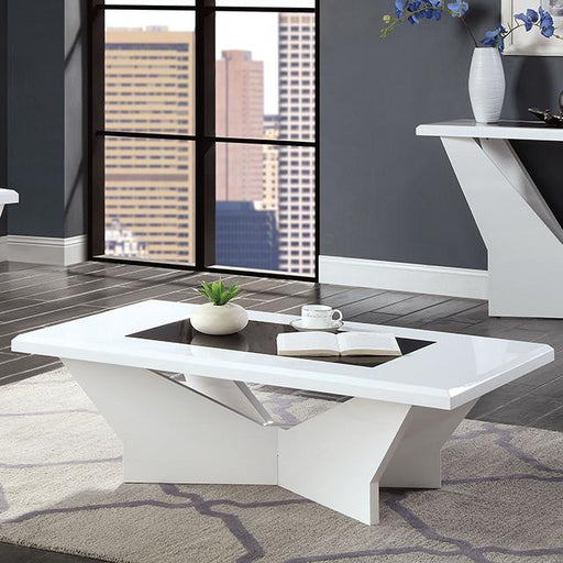 DUBENDORF Coffee Table, White - Furniture Stars (Chicago, IL)
