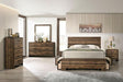 DUCKWORTH Mirror, Light Walnut - Furniture Stars (Chicago, IL)