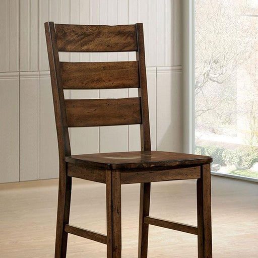 Dulce Walnut Side Chair (2/CTN) - Furniture Stars (Chicago, IL)