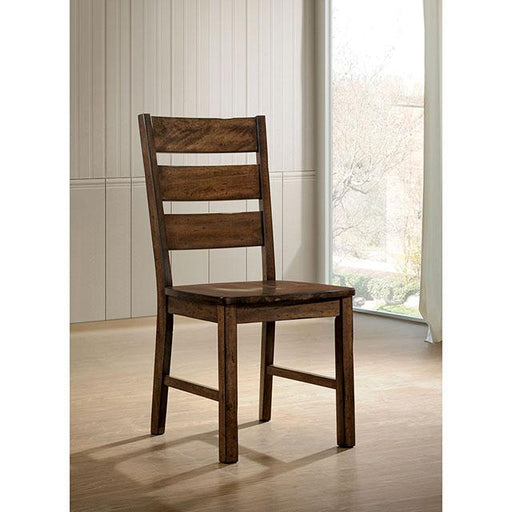Dulce Walnut Side Chair (2/CTN) - Furniture Stars (Chicago, IL)