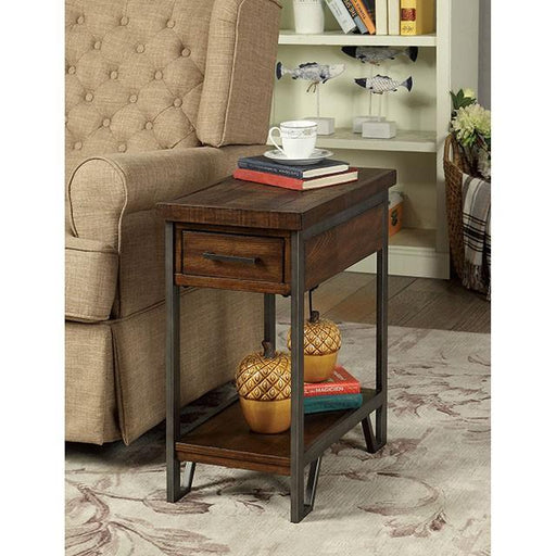 Dundalk Dark Oak Side Table - Furniture Stars (Chicago, IL)
