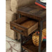 Dundalk Dark Oak Side Table - Furniture Stars (Chicago, IL)