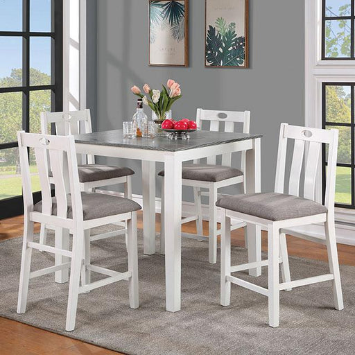 Dunseith 5 Pc. Counter Ht. Set - Furniture Stars (Chicago, IL)