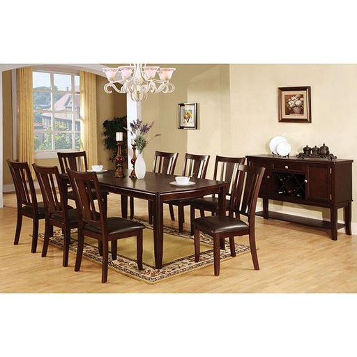 Edgewood I Espresso Dining Table - Furniture Stars (Chicago, IL)