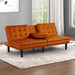 Eidsberg Futon Sofa Bed Orange, Grey, Brown, & Black - Furniture Stars (Chicago, IL)