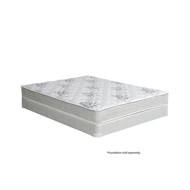 ELBERTYNA White 8" Tight Top Mattress, Full - Furniture Stars (Chicago, IL)