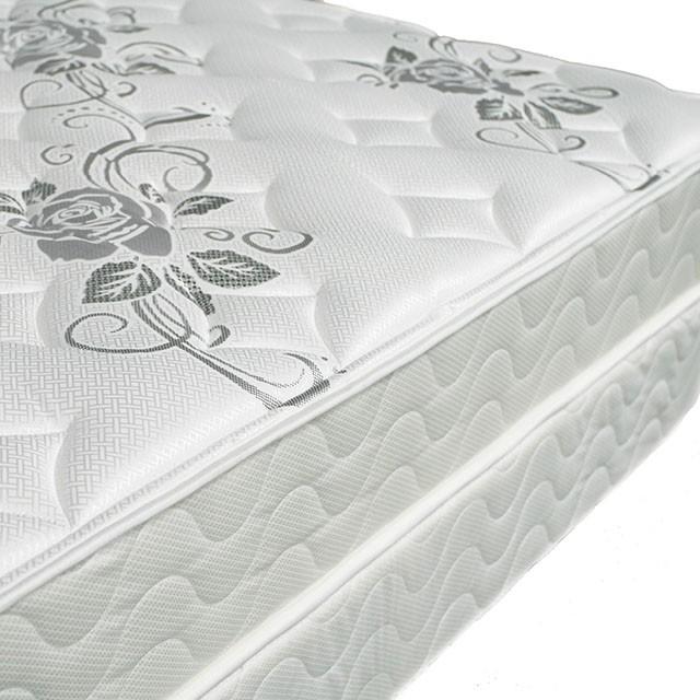 ELBERTYNA White 8" Tight Top Mattress, Full - Furniture Stars (Chicago, IL)