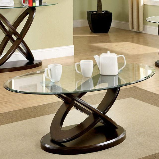 Atwood II Dark Walnut Coffee Table - Furniture Stars (Chicago, IL)