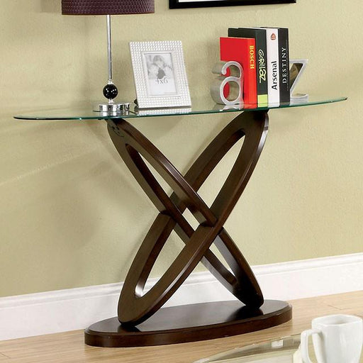 Atwood II Dark Walnut Sofa Table - Furniture Stars (Chicago, IL)
