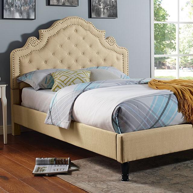 Aubree Cal.King & E.King Bed - Furniture Stars (Chicago, IL)