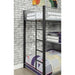 Aubrey Sand Black Twin Triple Decker Bed - Furniture Stars (Chicago, IL)