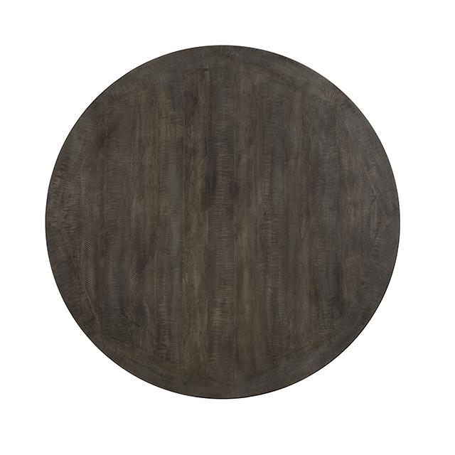 AULETTA Round Dining Table, Gray - Furniture Stars (Chicago, IL)