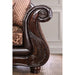 ELPIS Brown/Espresso Love Seat - Furniture Stars (Chicago, IL)