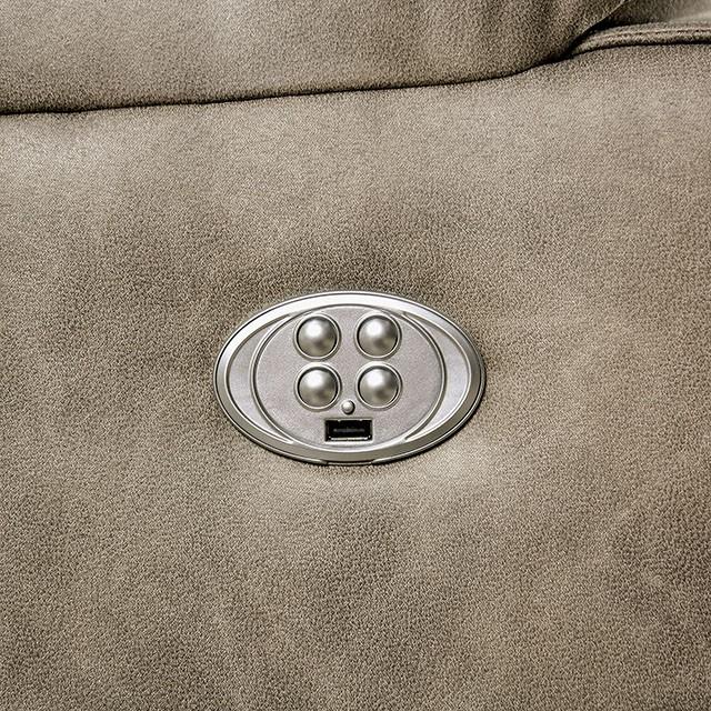 Elton Power Love Seat - Furniture Stars (Chicago, IL)