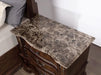 ESPARANZA Night Stand, Brown Cherry - Furniture Stars (Chicago, IL)