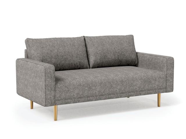 ELVERUM Loveseat, Charcoal Gray - Furniture Stars (Chicago, IL)