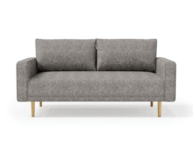 ELVERUM Loveseat, Charcoal Gray - Furniture Stars (Chicago, IL)