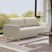 ELVERUM Loveseat, Off-White - Furniture Stars (Chicago, IL)
