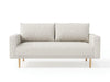 ELVERUM Loveseat, Off-White - Furniture Stars (Chicago, IL)
