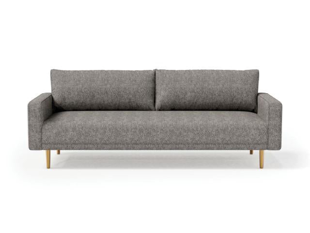 ELVERUM Sofa, Charcoal Gray - Furniture Stars (Chicago, IL)