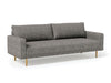 ELVERUM Sofa, Charcoal Gray - Furniture Stars (Chicago, IL)