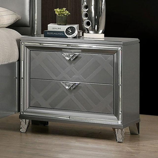 EMMELINE Night Stand w/ USB Outlet - Furniture Stars (Chicago, IL)