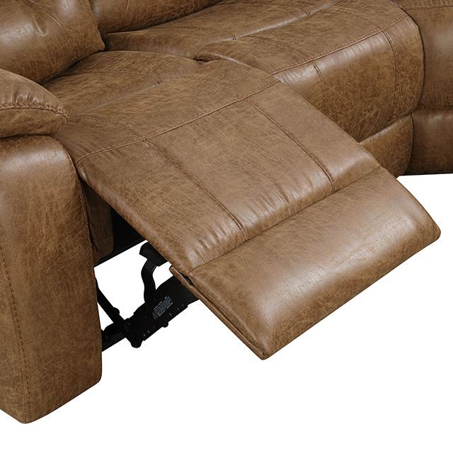 Ezekius Manual Sectional - Furniture Stars (Chicago, IL)