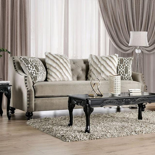 Ezrin Light Brown Sofa - Furniture Stars (Chicago, IL)