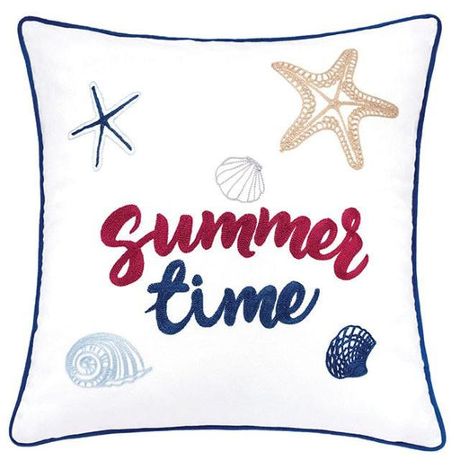 Emmie White 20" X 20" Pillow, Summer Time - Furniture Stars (Chicago, IL)