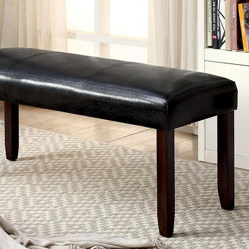 EMMONS I Dark Cherry/Espresso Bench - Furniture Stars (Chicago, IL)