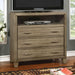 ENRICO I Gray Media Chest - Furniture Stars (Chicago, IL)