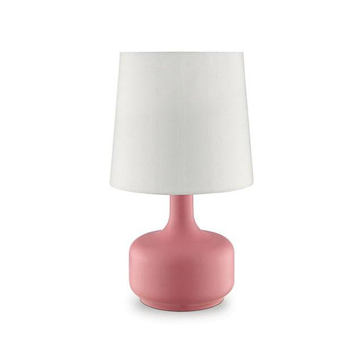 Farah Pink 17"H Matte Pink Table Lamp - Furniture Stars (Chicago, IL)